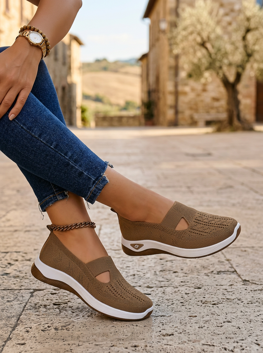 Amberley | Supportive Brown Non Slip Orthopedic Comfort Sandals