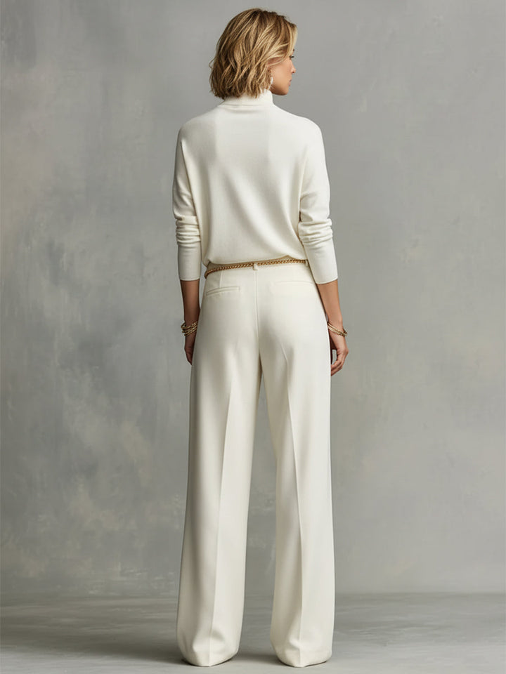 Rose | Cream Knit Set