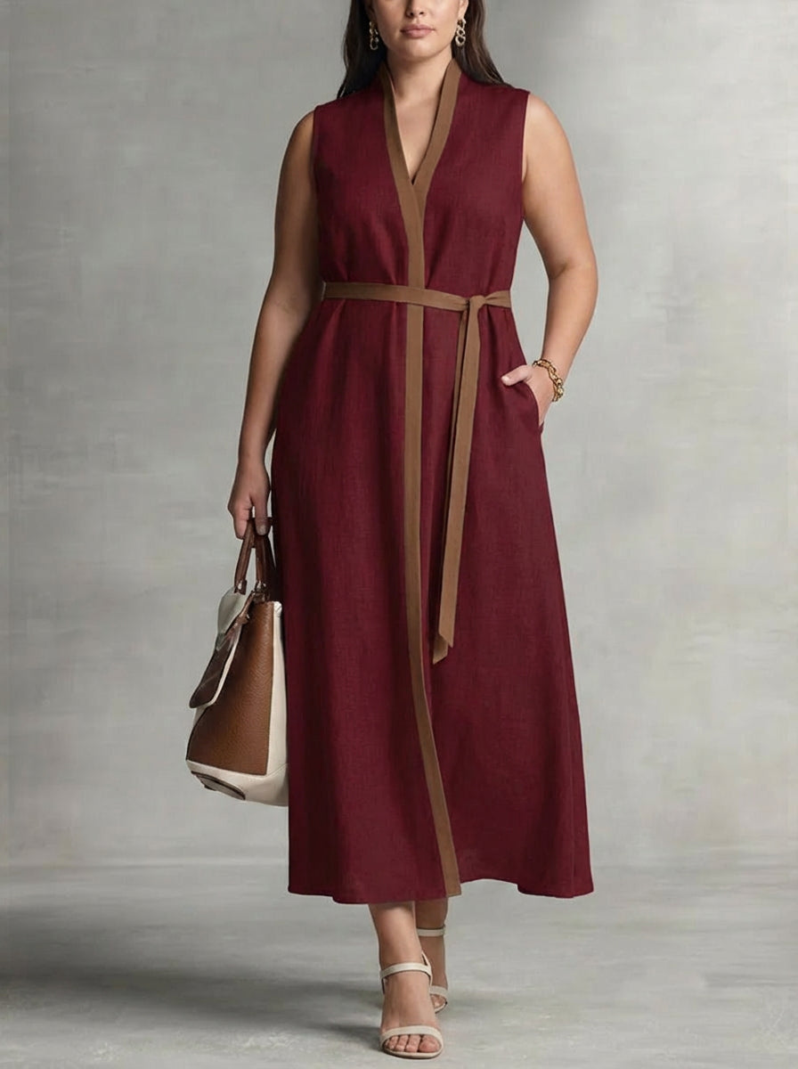 Arielle | Sleeveless Maxi Dress