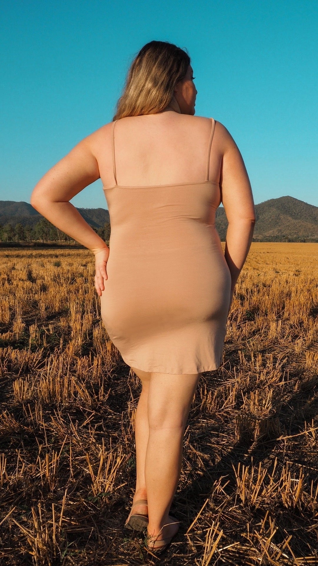 Kit | Almond Bamboo Slip Dress