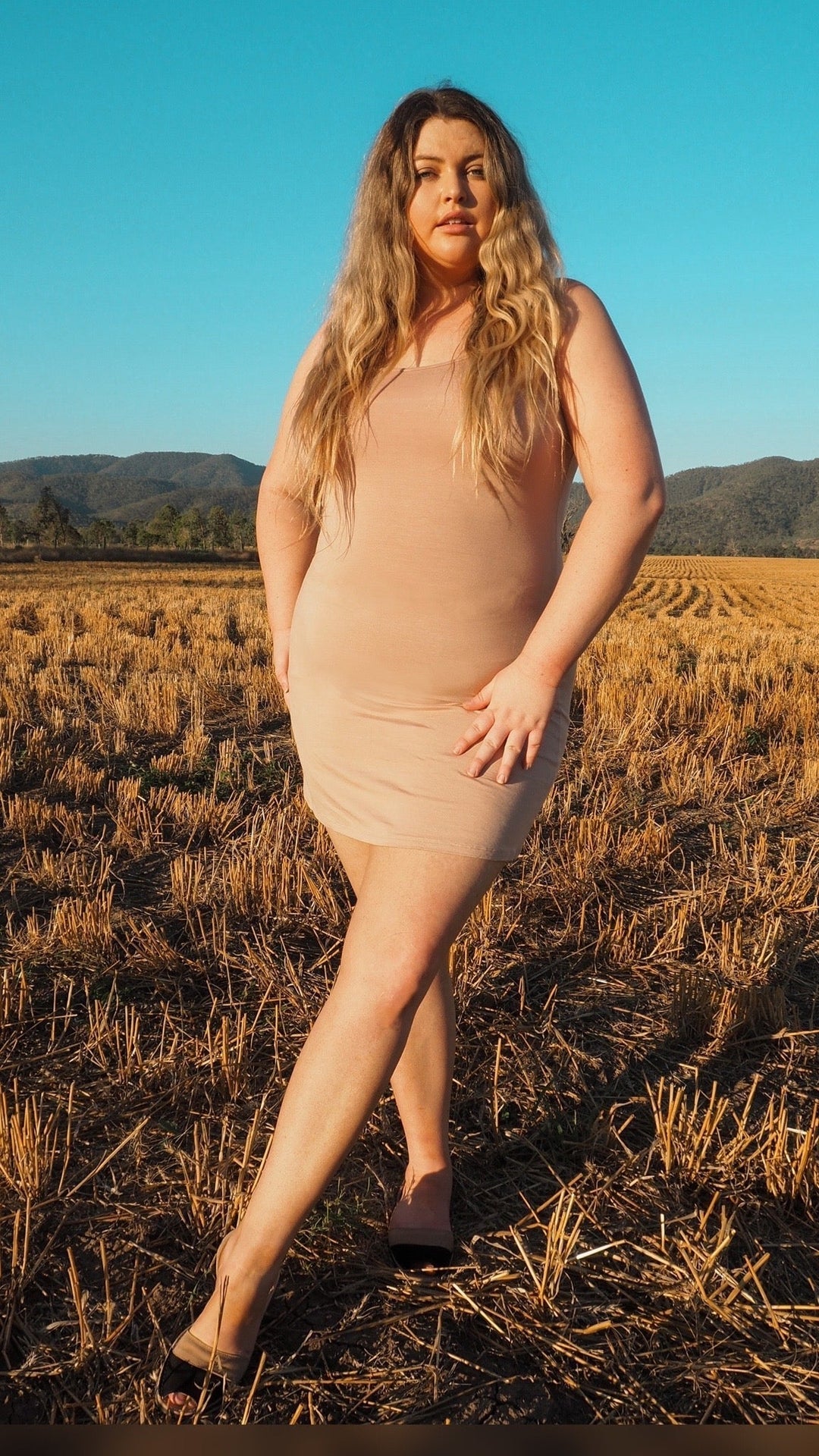 Kit | Almond Bamboo Slip Dress