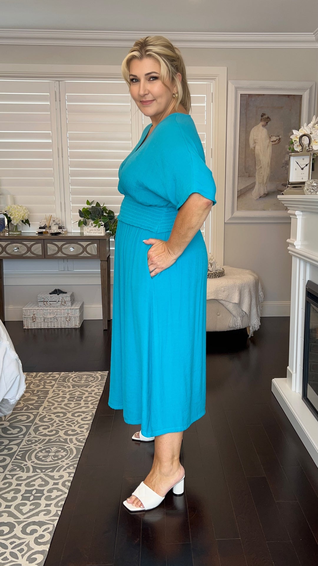 Rosalind | Slouchy Midi Dress
