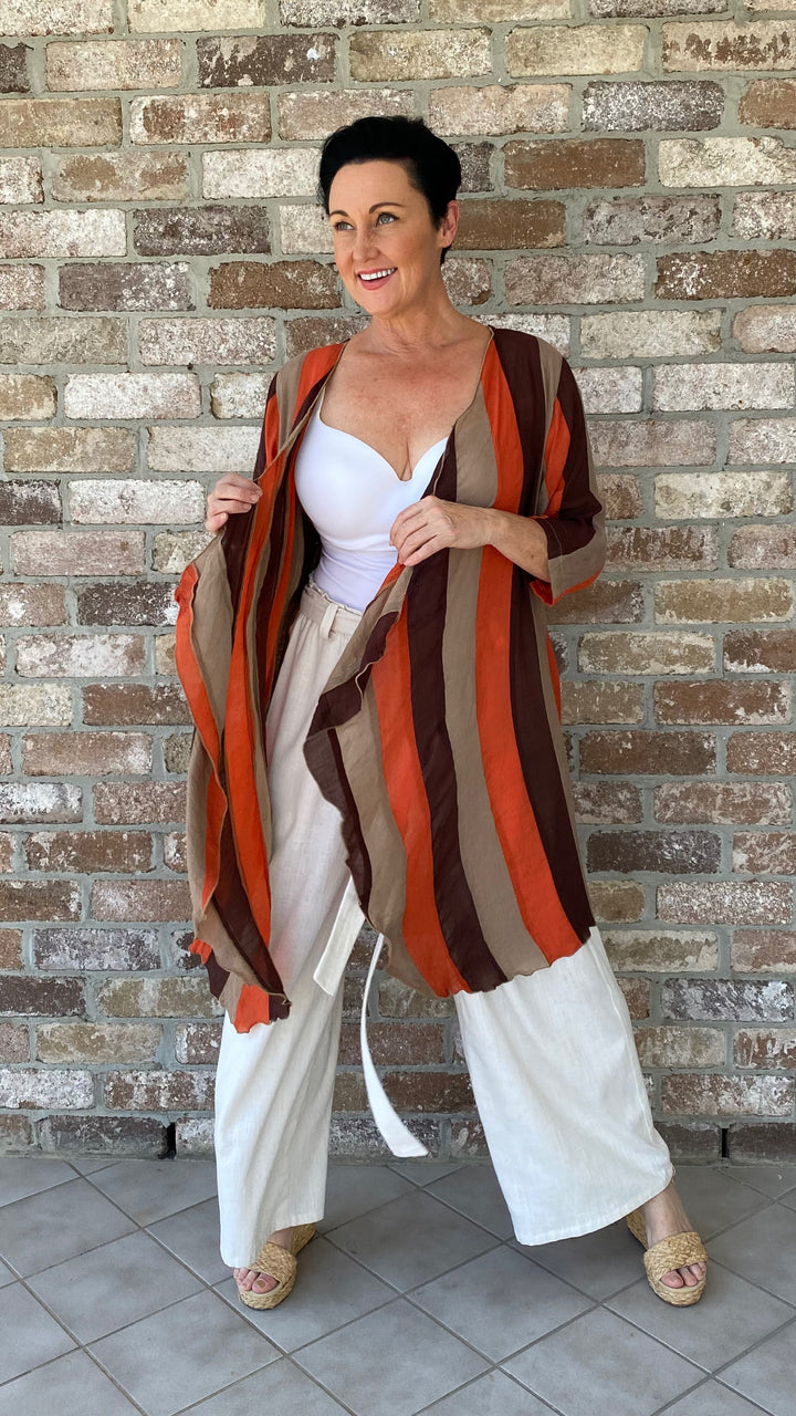 Holly | Jaffa Stripe Jacket
